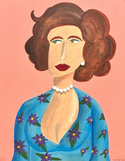 THE DIPLOMAT - a Paint Artowrk by Antonio Cury Neto